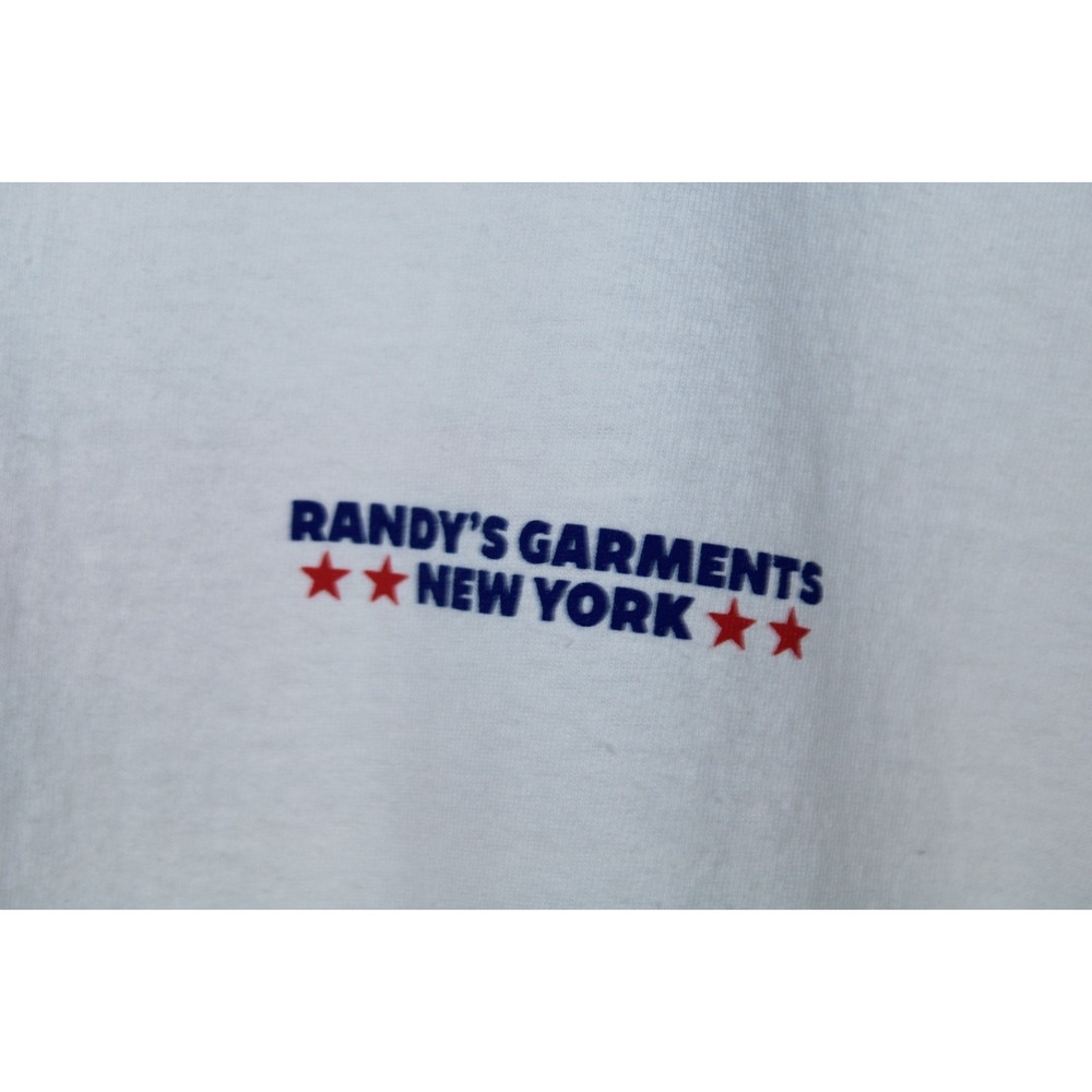 Randy's Garments Men's Small White Short Sleeve Crew Neck Box Truck T-Shirt - Picture 5 of 9